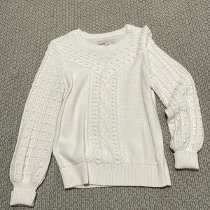 Loft Sweater | Size S | White/Cream